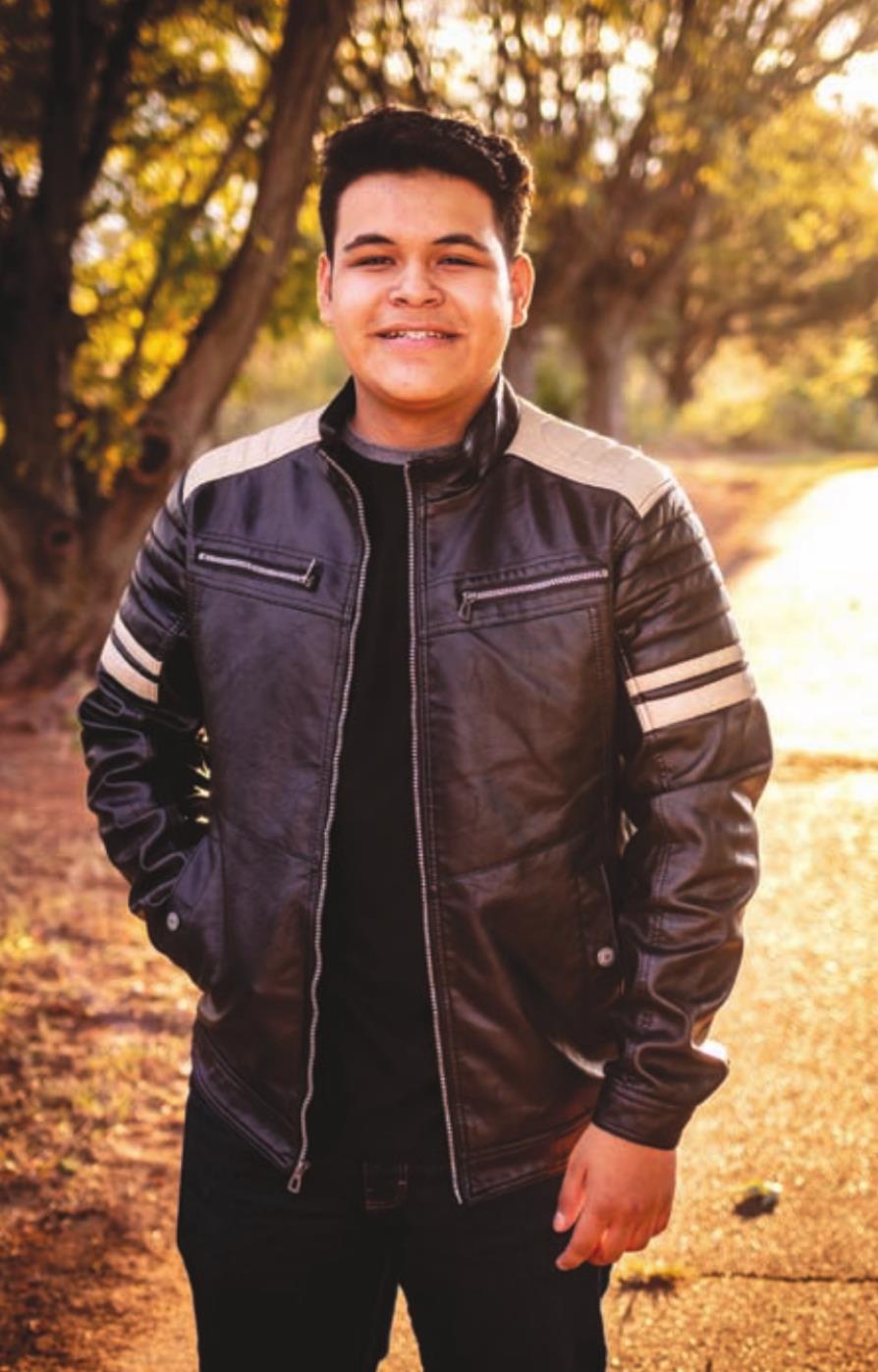 Zahidd Avalos was born in Coahuila, Mexico and has been attending Hydro-Eakly since seventh grade. Provided