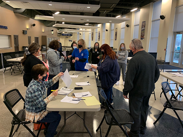 COVID-19 vaccinations are being given on Fridays at Southwestern Oklahoma State University in Weatherford, and SWOSU faculty and students from the College of Pharmacy, School of Nursing and School of Allied Health have been assisting with clinics. 