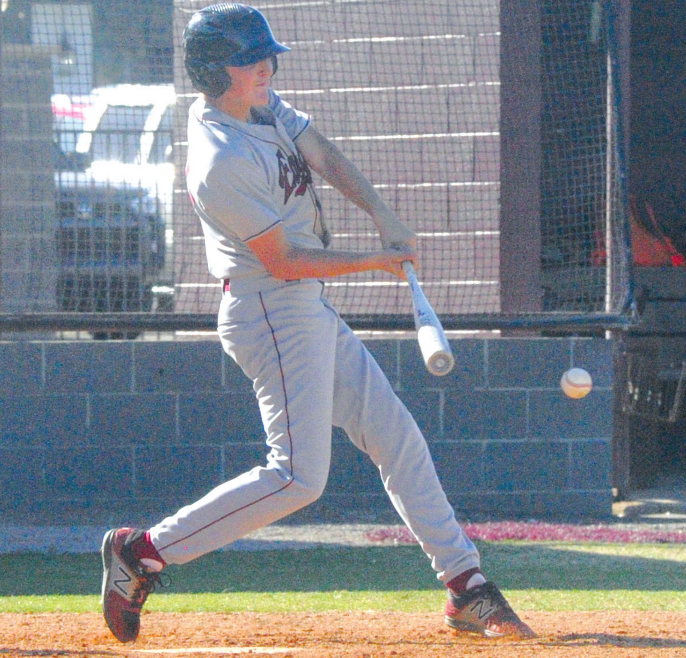 Grady Chaplin scores three RBIs and three runs this past weekend during Weatherford’s games in Midwest City. Josh Burton/WDN