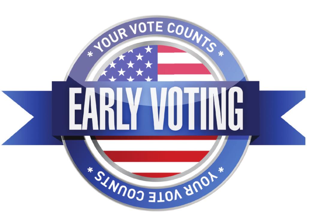 Early voting starts today