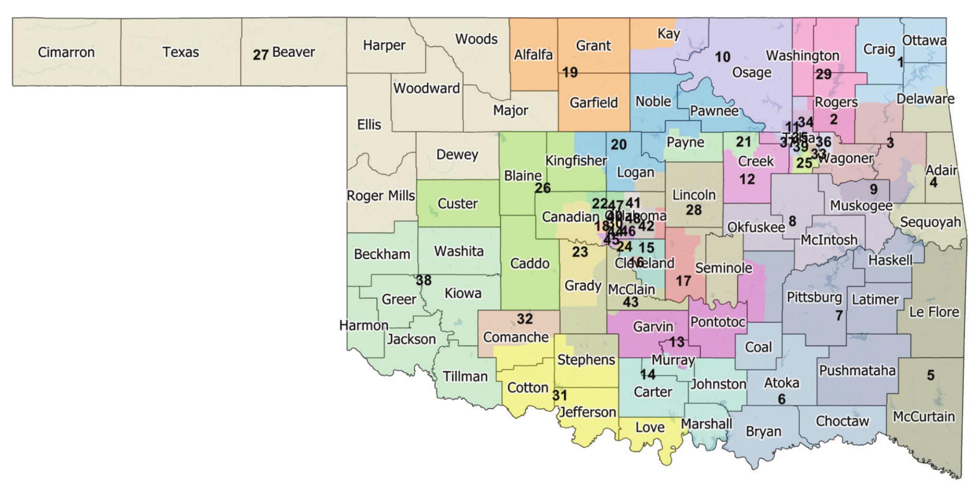 Takeaways from Oklahoma s new legislative redistricting plan