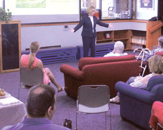 SWOSU President presents research at Weatherford Public Library