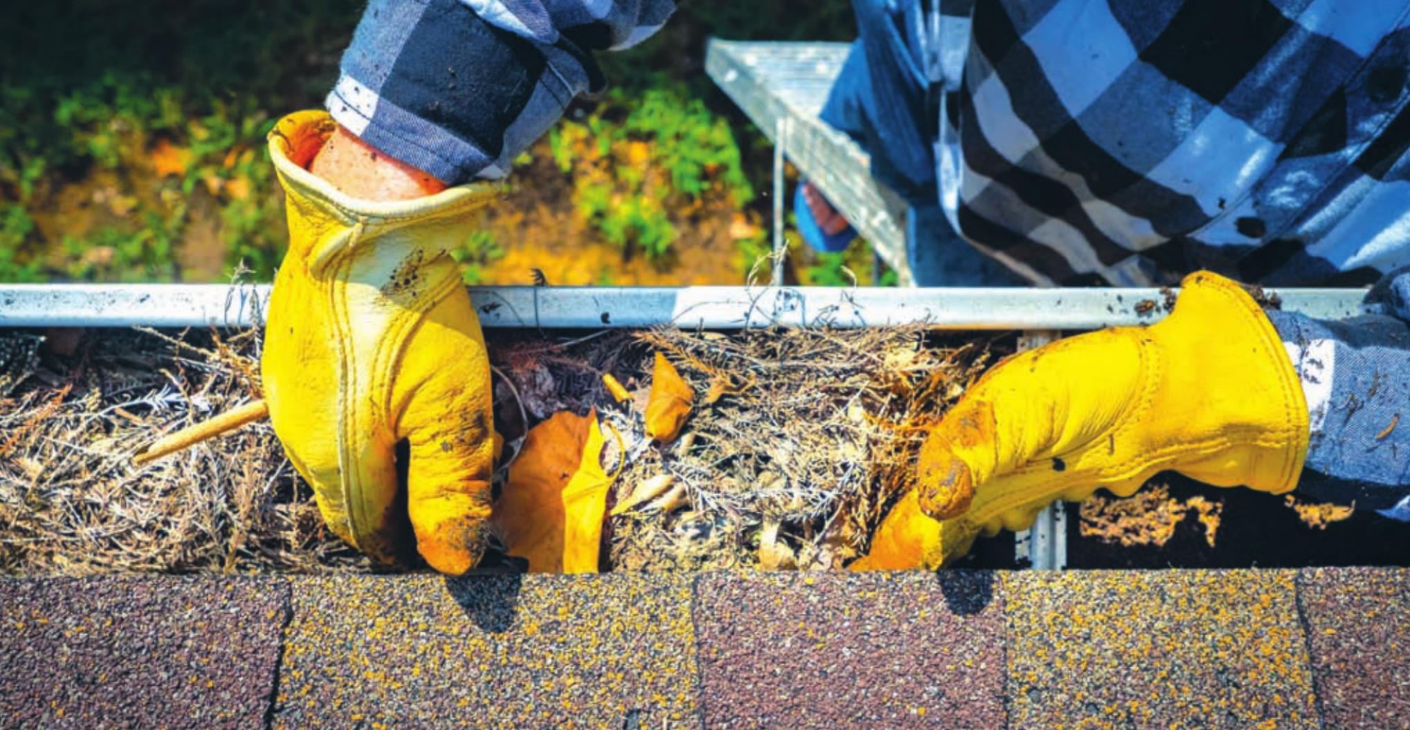 With weather out of the three-digit range, it’s the perfect time to get fall home maintenance done. Clean out the gutters, check the chimney for debris and make sure roof shingles are in good shape. Provided