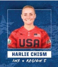 Weatherford High School junior Harlie Chism has been selected to the U18 National Team for USA Softball.
