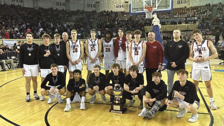 The Weatherford Eagles finish as State Runner-up for the 2023-24 season. Tyler Bryson/WDN